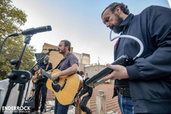 Concert contra el desnonament del Gimnàs Social Sant Pau de Barcelona 